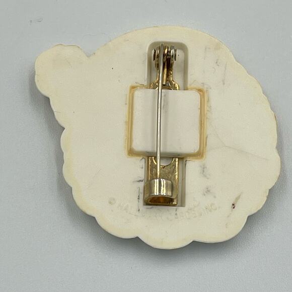 VTG Christmas Winter Holiday Pin Brooch Lot Santa Drummer Boy Snowman Teacher - Picture 4 of 9